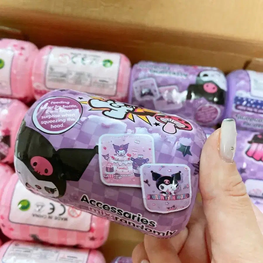 Kuromi Miniature Jar Pendant β Cute Collectible Accessory