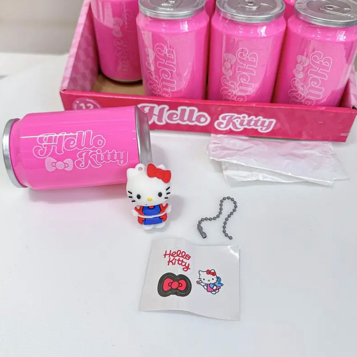 Hello Kitty Miniature Jar Pendant β Cute Collectible Accessory