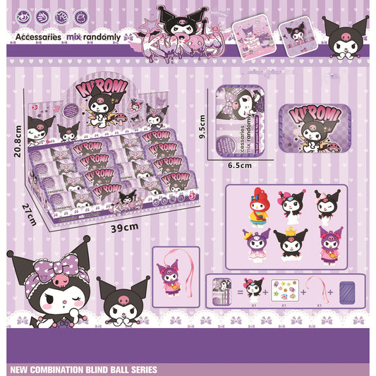 Kuromi Miniature Jar Pendant – Cute Collectible Accessory