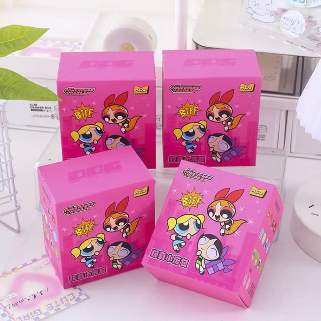 Powerpuff Girls Mini Purse Blind Box – Cute Collectible Zipper Bags